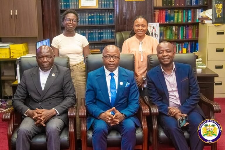 Chief Justice Kamanda Commended for Strengthening Juvenile Justice