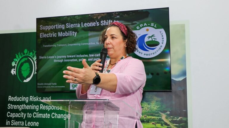 Sierra Leone Champions Gender-Inclusive Electric Mobility at COP30