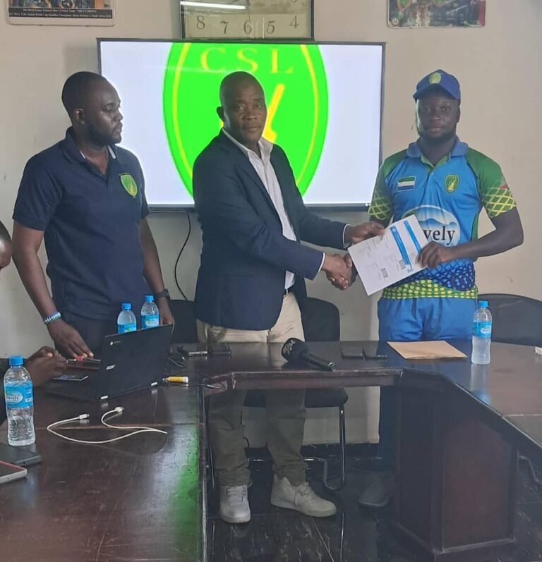 Sierra Leonean Cricketer to Play in ILT 20 for First Time in 83 Years