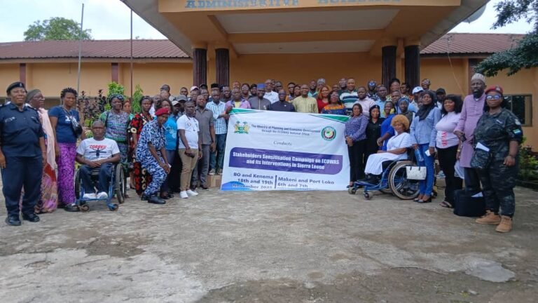 ECOWAS at 50…  MoPED Engages Stakeholders on Regional Interventions in Bo