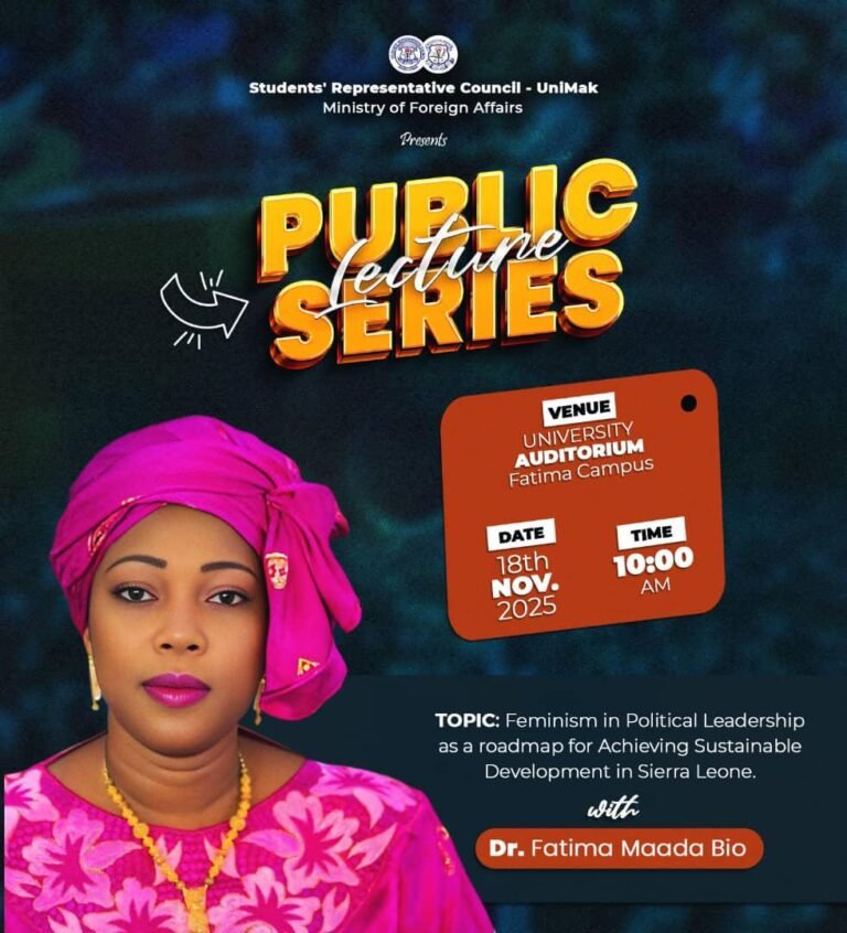 First Lady to Deliver Inspiring Public Lecture at University of Makeni