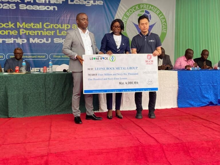 Leone Rock Metal Group Sponsors Sierra Leone Premier League
