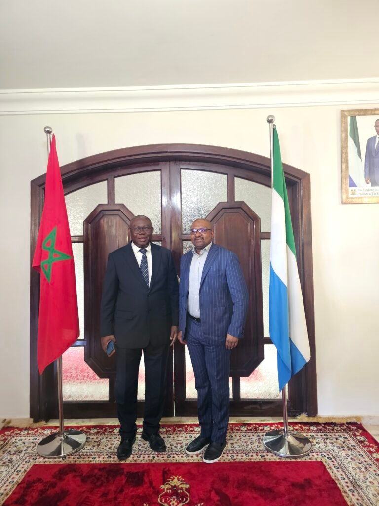 Vice President Jalloh Pays Courtesy Visit to Sierra Leone Embassy in Rabat