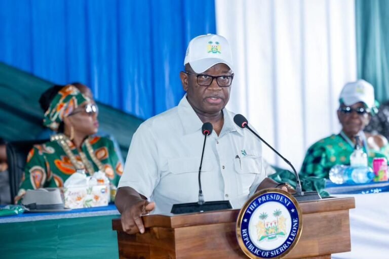 Strengthening Connectivity Between Northern and South-Eastern Region… President Bio Commissions Gendema Bridge