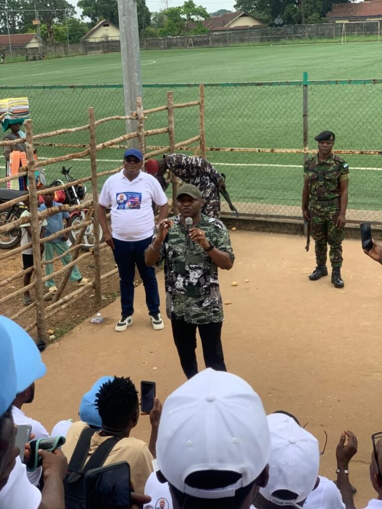 Hon. Matthew Sahr Nyuma Leads Anti-Drug Campaign Against Kush in Kenema