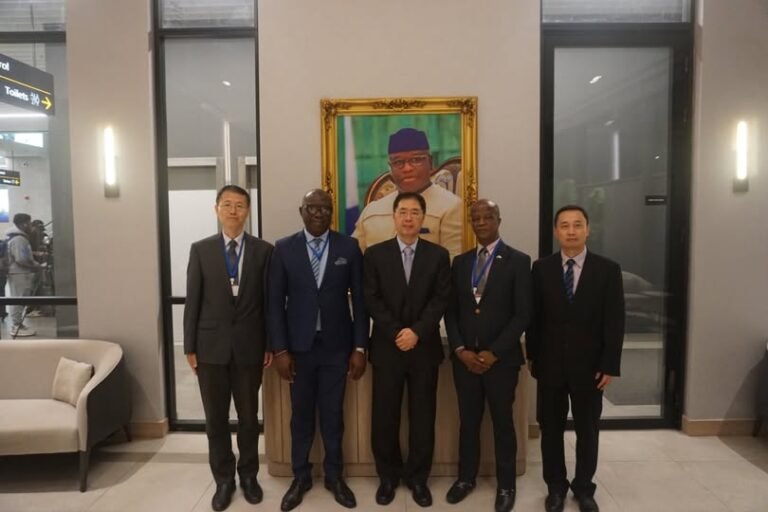 New Chinese Ambassador to Sierra Leone H.E. Zhao Yong Arrives in Freetown