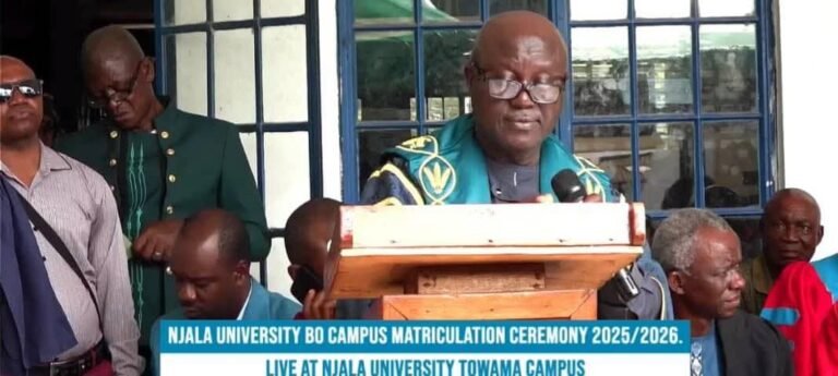 Njala University Vice Chancellor Urges for Stronger Public–Private Partnerships