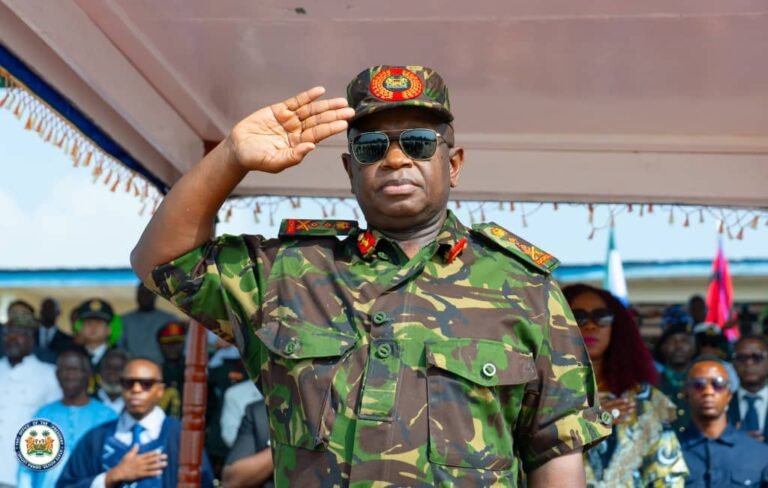 President Bio Commissions New Cadets and Recruits into the Sierra Leone Armed Forces