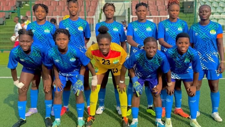 Shooting Starlets Held to 2-2 Draw in Mano River Union U-20 Tournament