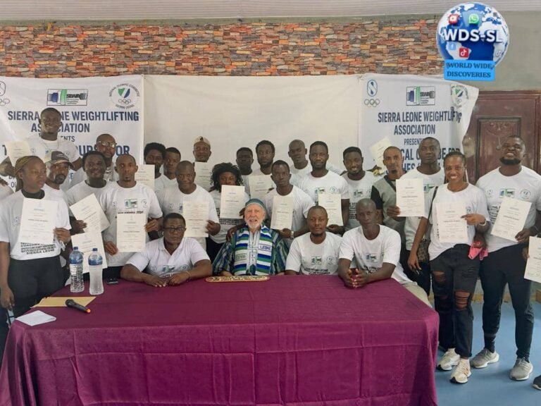 Sierra Leone Weightlifting Association Completes Pivotal Six-Day Level 1 Coaches Training
