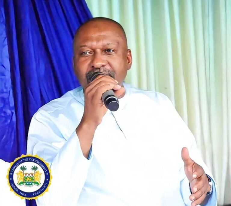 Vice President Juldeh Jalloh Engages SLPP Members in Kenema and Calls for Unity