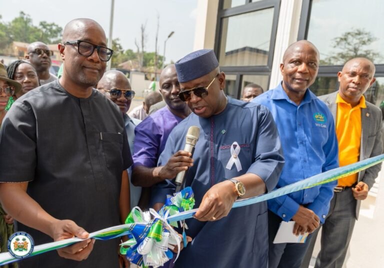 Enhancing Decentralized Service Delivery… President Bio Commissions New NASSIT Office in Moyamba