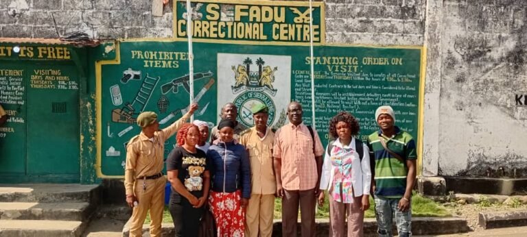 New Harvest Global Ministries Boosts Sefadu Correctional Centre and Koidu School for Blind