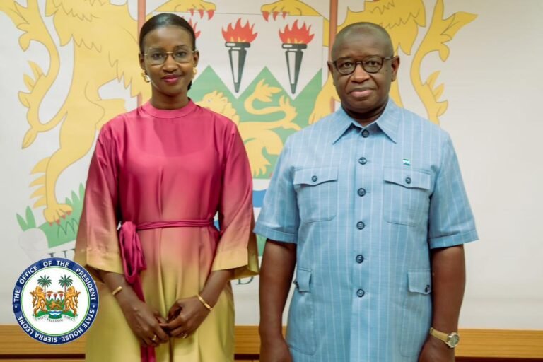 President Bio Welcomes New CEC of Orange Sierra Leone, Calls for Improved Services