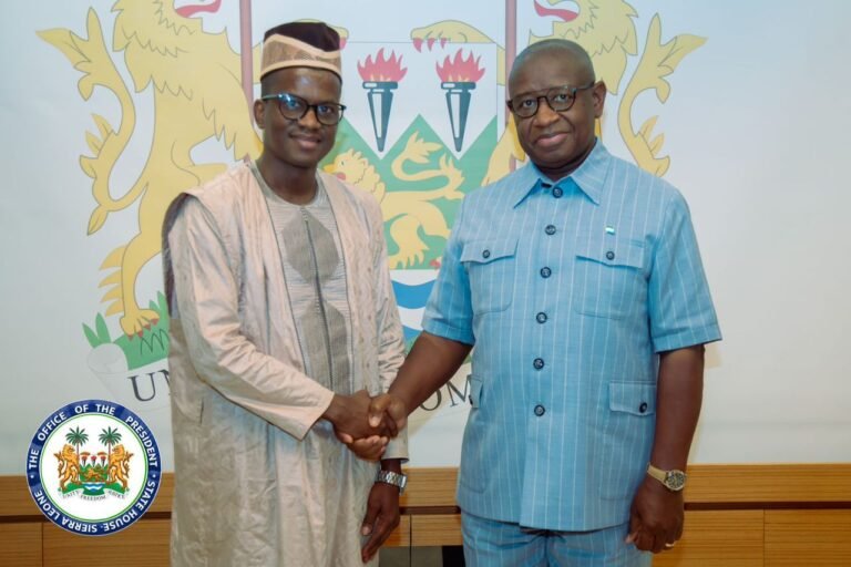 Outgoing Orange Sierra Leone CEO Bids Farewell to President Bio