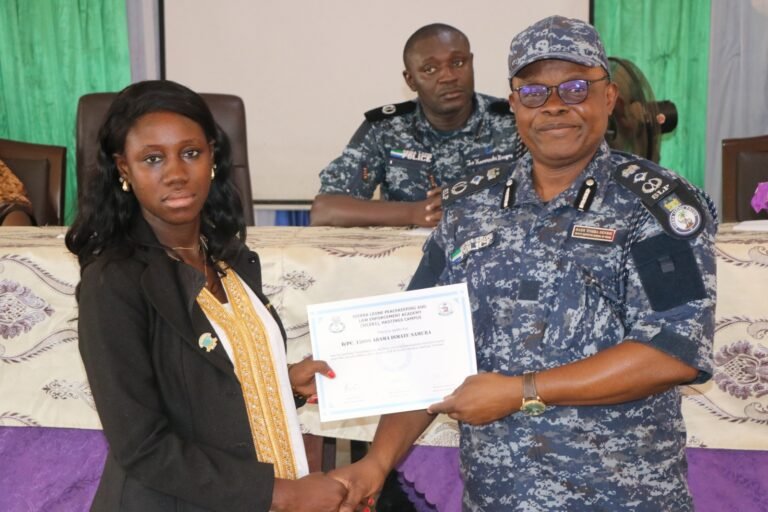 Sierra Leone Police Concludes Five-Day Induction Training to Strengthen Investigators’ Skills