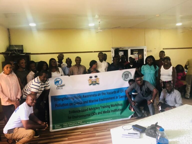 Conservation Society of Sierra Leone Trains Media CSOs on Evidence-Based Advocacy