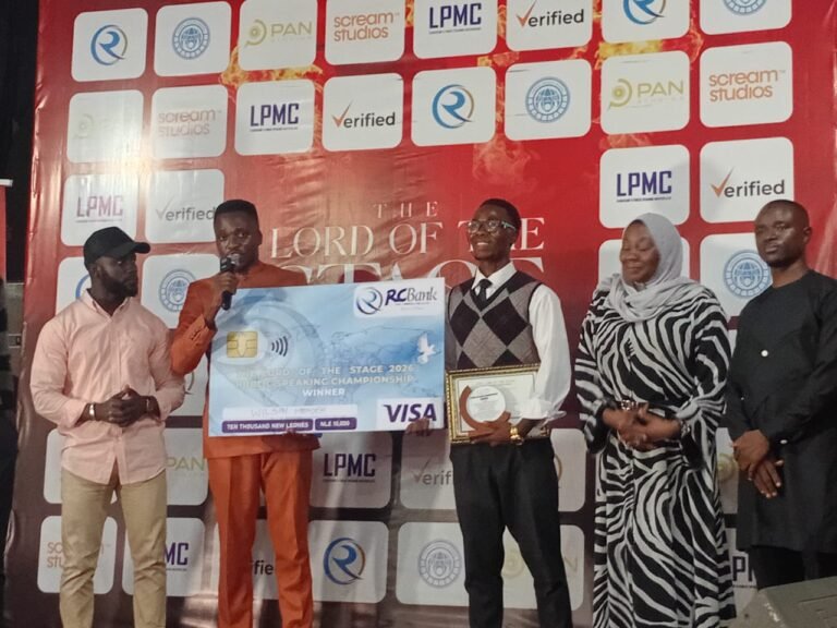 Wilson Mondeh Wins Lord of Stage Public Speaking Championship