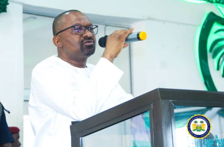 True Leadership Means Knowing When to Serve – V.P Jalloh Says