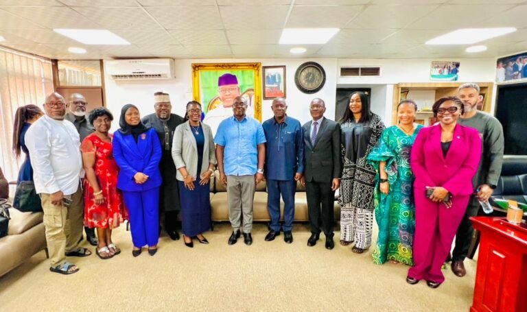 ECOWAS Court Pays Courtesy Call on Speaker Thomas