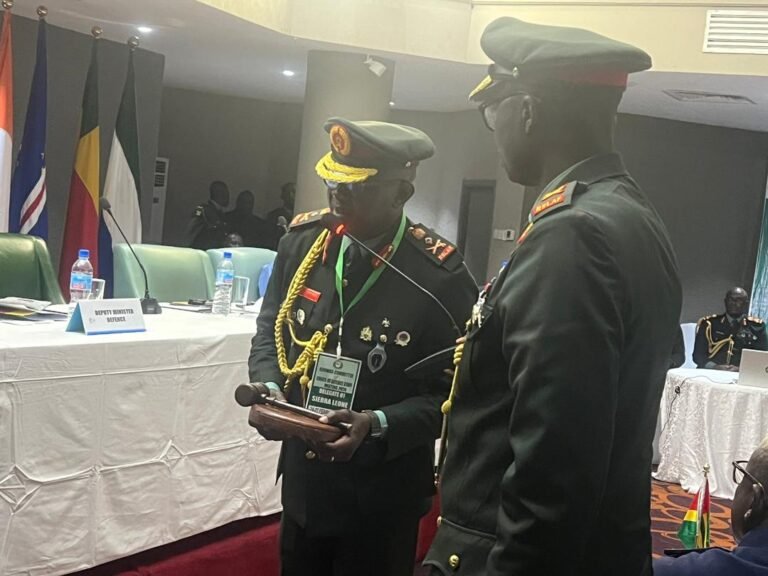 Lt. Gen. Bangura Pledges Stronger Regional Security Cooperation