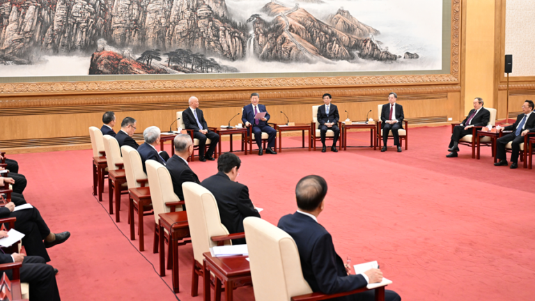 Xi Jinping Attends Chinese New Year Gathering with non-CPC Personages