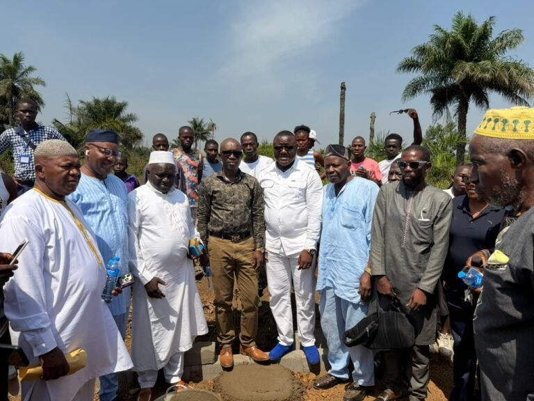 Turning of Sod Ceremony Ushers in New Era of Sports Development in Kalangba