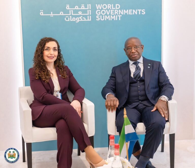 At World Government Summit… President Bio Highlights Bilateral Cooperation