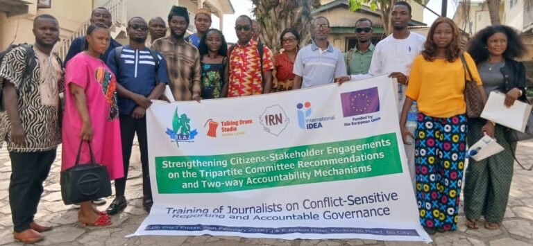 Talking Drum Studio Sierra Leone Trains Southern Journalists to Promote Accountability and Peace