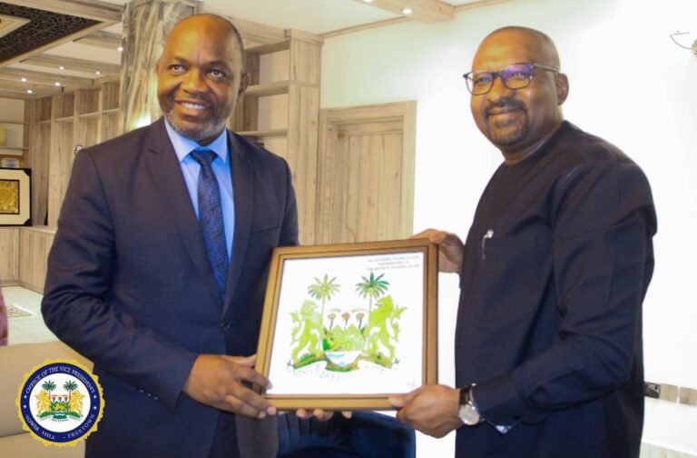 Vice President Juldeh Jalloh and UN Women Regional Director Commit to Advance Gender Equality