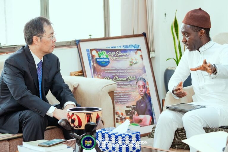 Ambassador Zhao Yong Commits to Deepen Ties with Sierra Leone