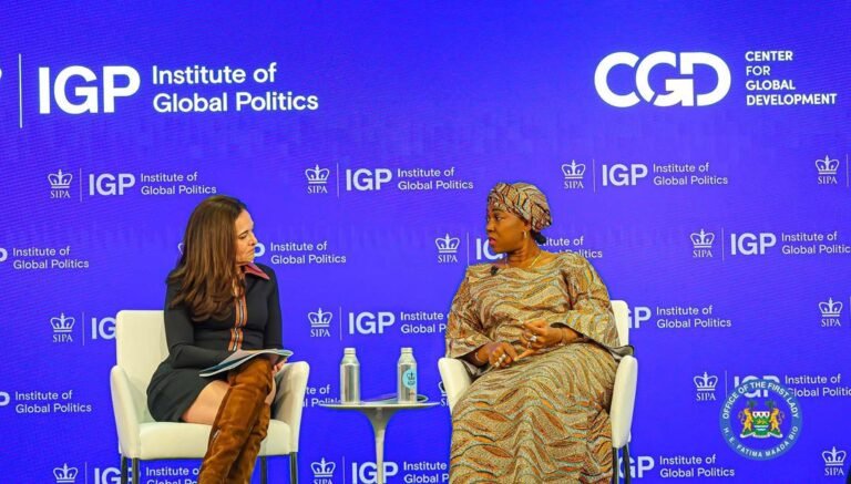 First Lady Fatima Bio Leads High-Level Columbia SIPA Panel
