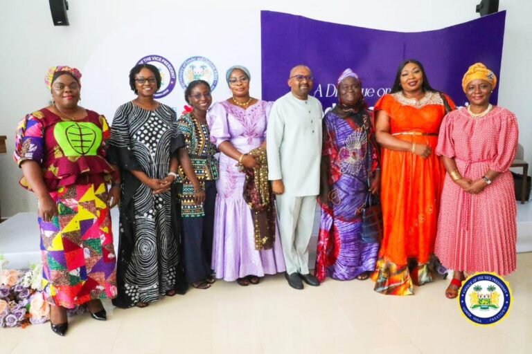 Vice President Juldeh Jalloh Leads Women’s Dialogue to Accelerate Implementation of GEWE Act