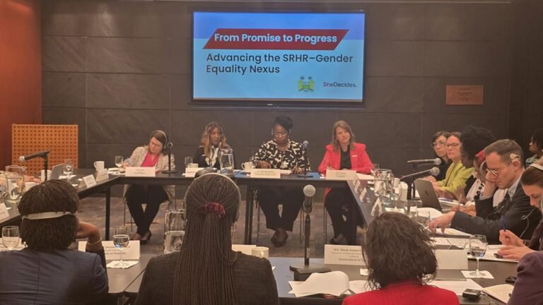 Gender Minister Reaffirms Commitment to SRHR
