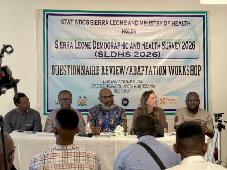 Statistics Sierra Leone and Partners Review Questionnaires