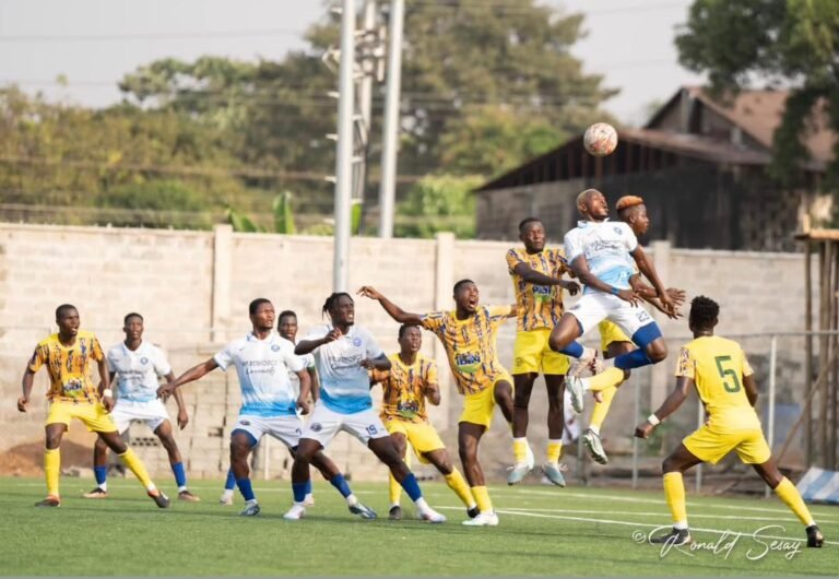 10-Man Wilberforce Strikers Hold Abacha City FC to 1-1 Draw