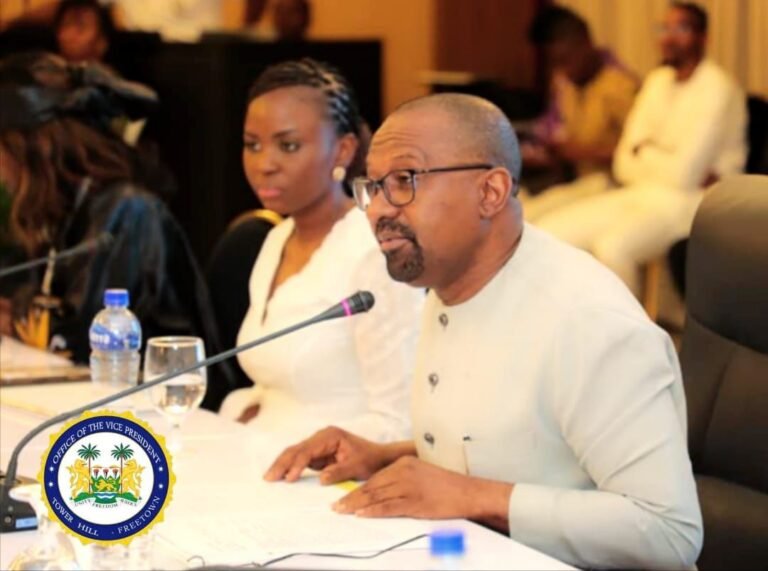 Vice President Juldeh Jalloh Urges People-Centred Digital Integration