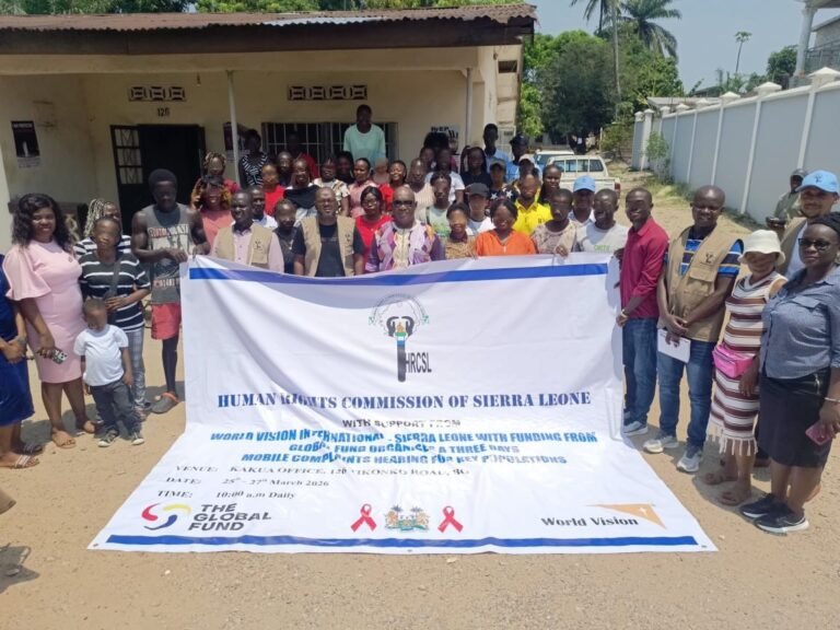 HRCSL Concludes Mobile Complaints Hearings in Makeni and Bo