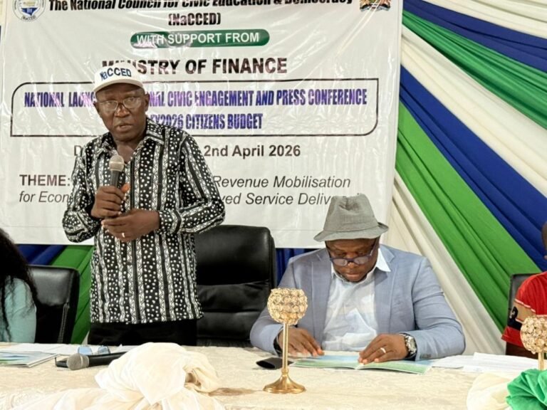 NaCCED Holds 2026 Citizens’ Budget Engagement to Promote Transparency