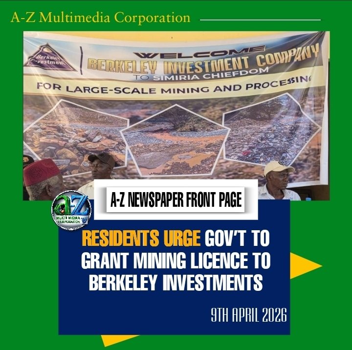 Residents Urge Government to Grant Mining Licence to Berkeley Investments