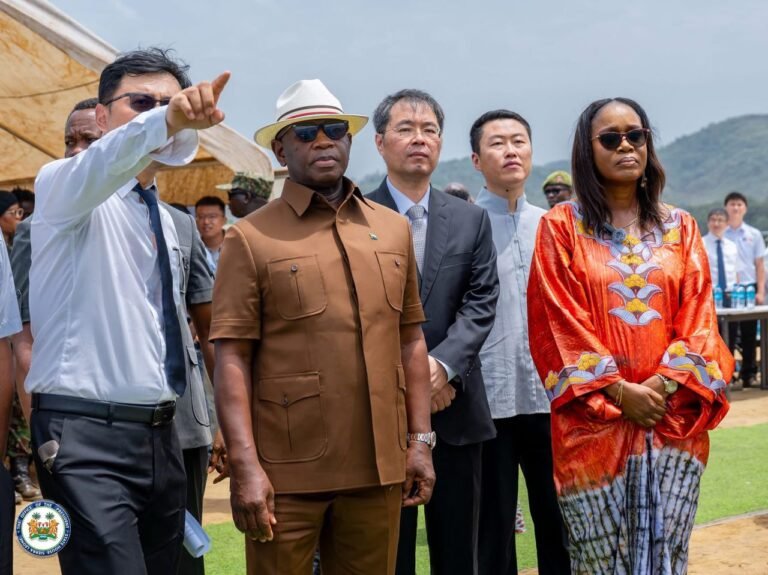President Bio Unveils Construction of Industrial Fishing Port