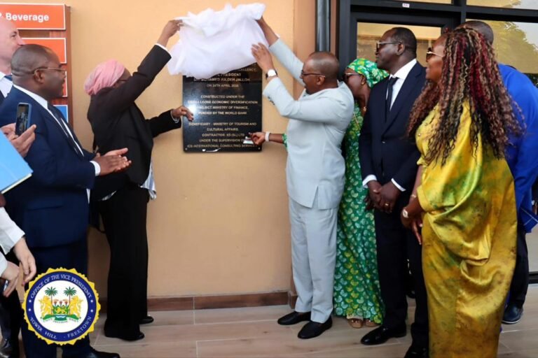 Vice President Juldeh Jalloh Urges for National Pride and Community Ownership