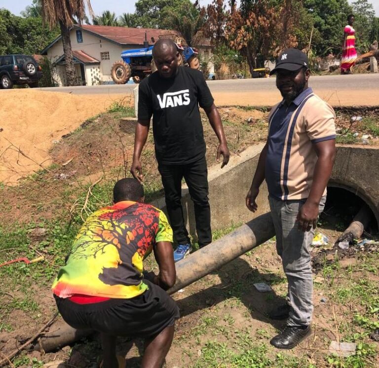 SALWACO Restores Water Supply to Mile 91 in Tonkolili District