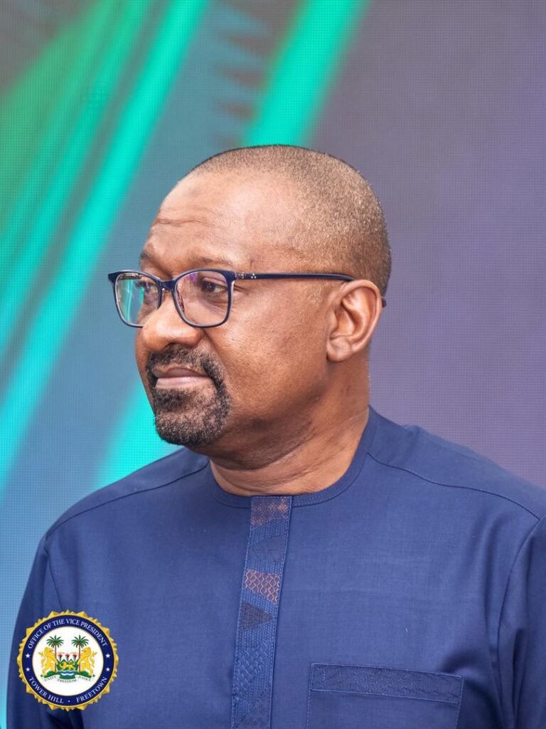 Vice President Juldeh Jalloh Calls for Self-Reliance and Bold Leadership