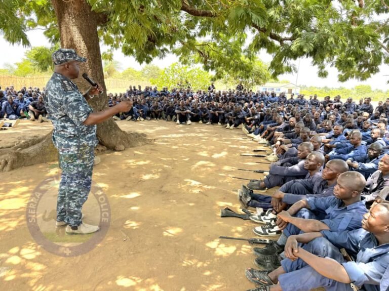 IGP Sellu Urges Discipline and Professionalism Among Police Recruits