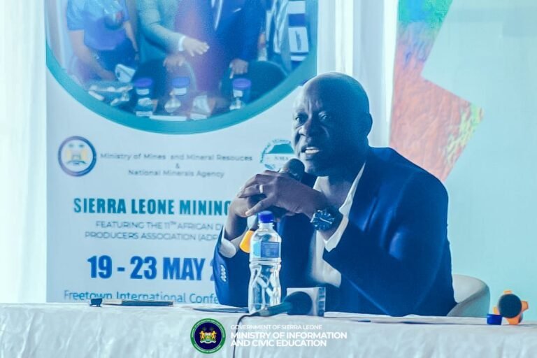 Salim Sillah Highlights Mining Reforms, Investment and Growth Shared Prosperity