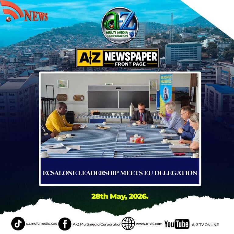 ECSalone Leadership Meets European Union Delegation