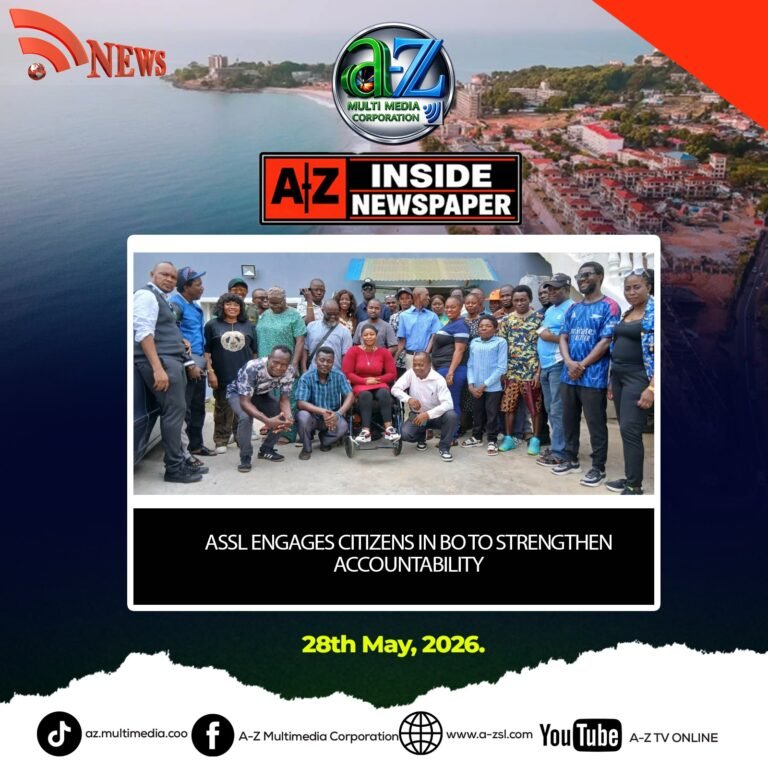 ASSL Engages Citizens in Bo to Strengthen Accountability