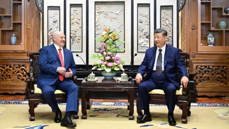 Xi Jinping Meets Belarusian President