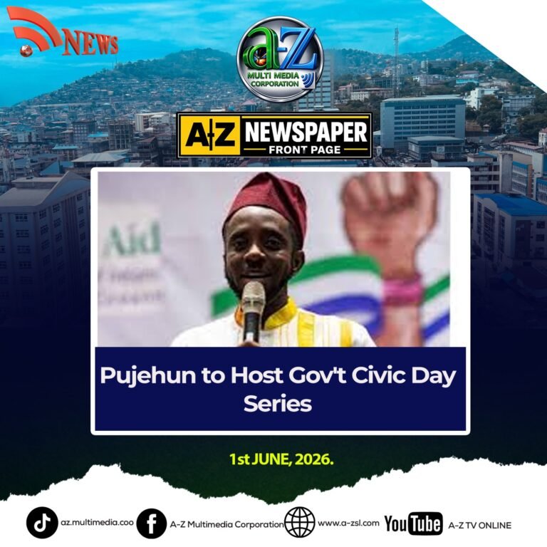 Pujehun to Host Government Civic Day Series